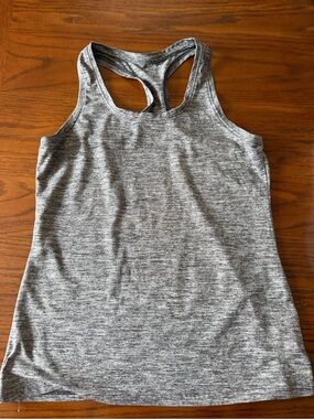 Jockey Gray Heather Racerback Tank Top